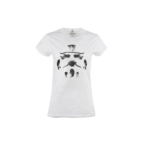 Dámské bílé tričko Rorschach Stormtrooper