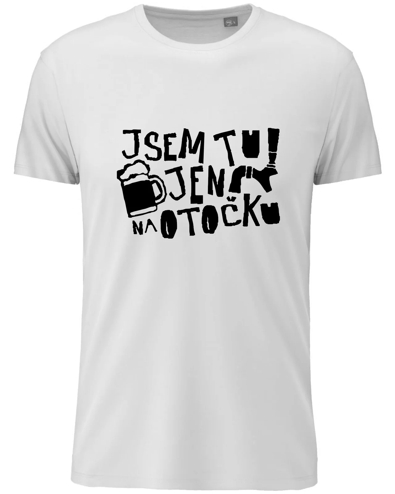 Dámské vtipné tričko s potiskem - JSEM TU JEN NA OTOČKU