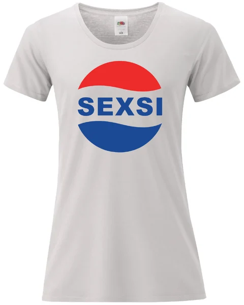 Dámské vtipné tričko s potiskem - SEXSI