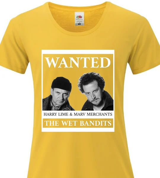 Dámské vtipné tričko s potiskem - Mokrý banditi