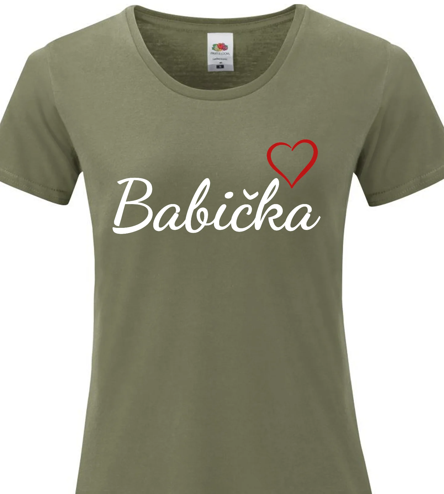 Dámské vtipné tričko - BABIČKA 