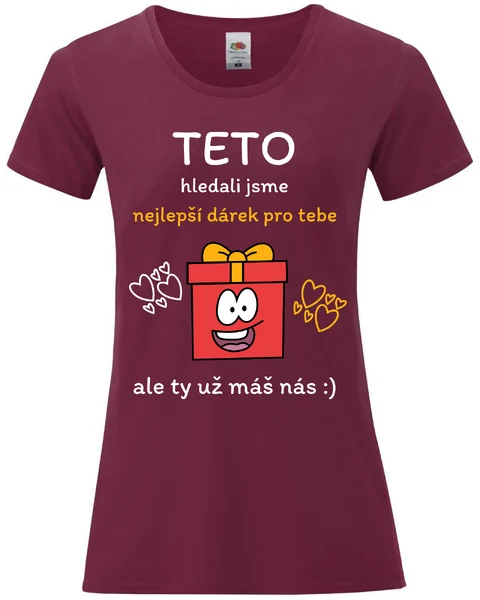 NEJLEPŠÍ DÁREK PRO TETU