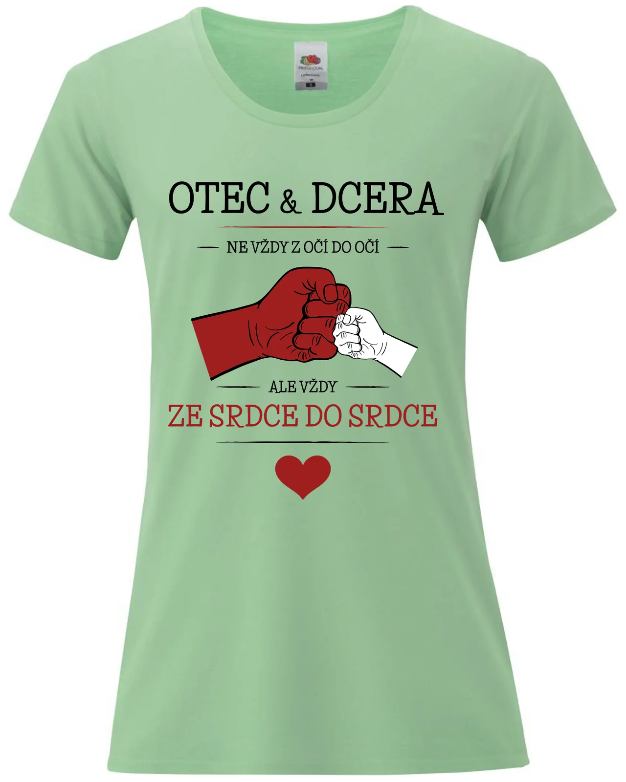 Dánské vtipné tričko - OTEC & DCERA