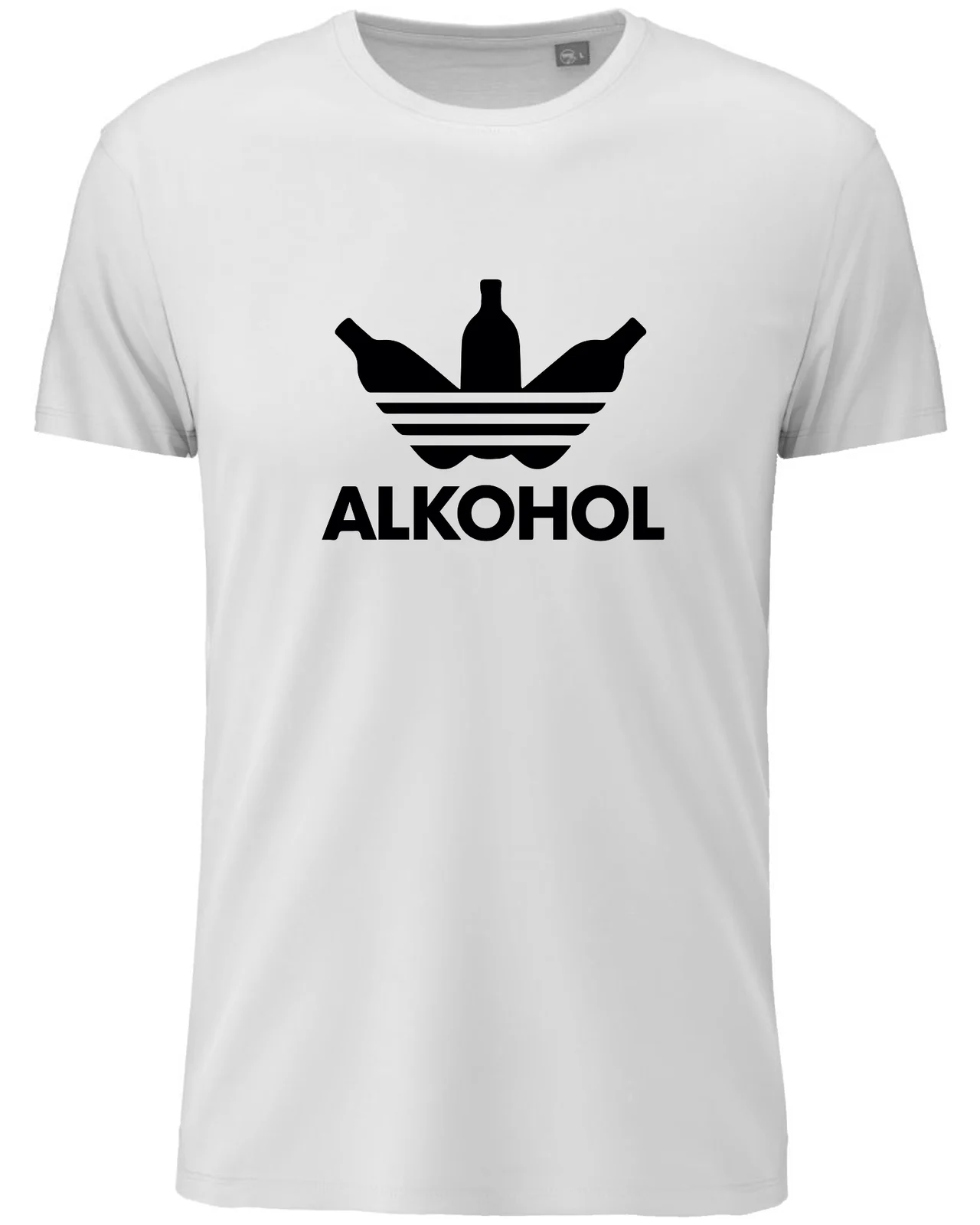 Pánské legrační tričko s potiskem - ALKOHOL