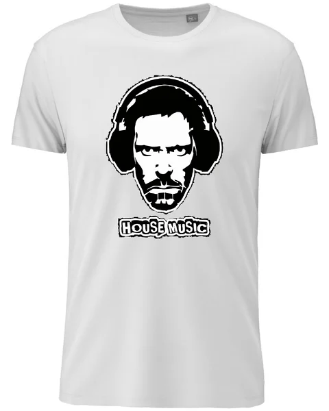 Pánské bavlněné tričko s potiskem - DR. HOUSE