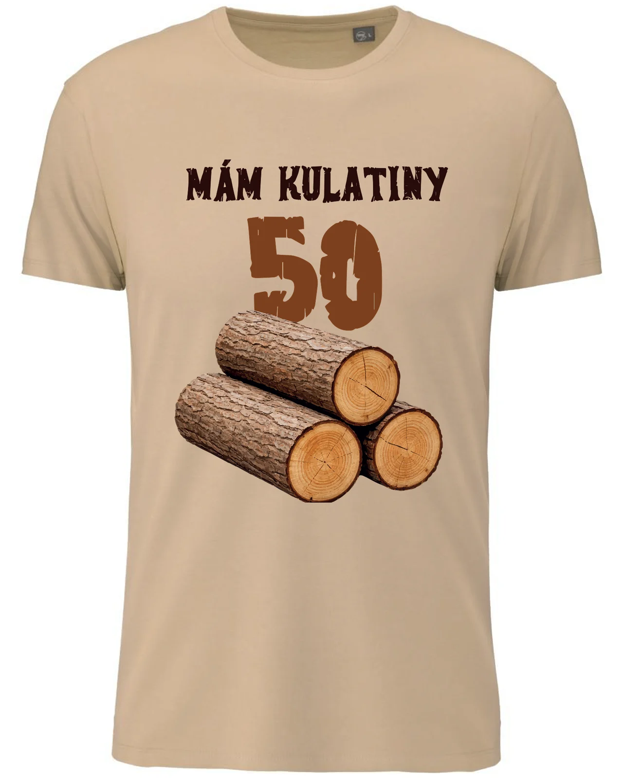 Pánské narozeninové tričko s potiskem - MÁM KULATINY 50 