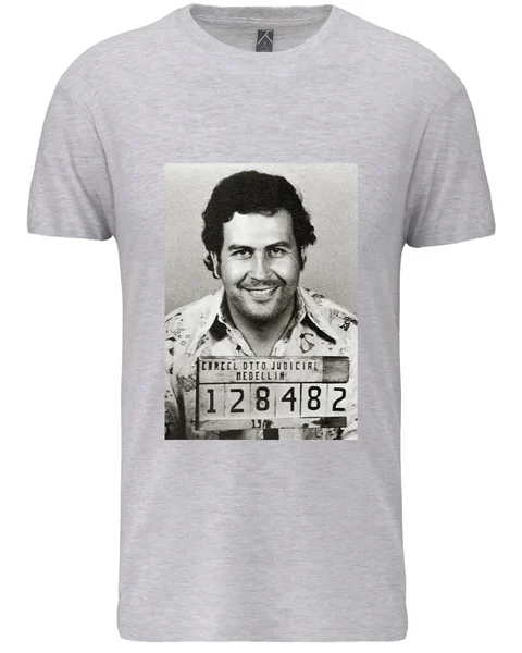 Pánské vtipné tričko s potiskem - PABLO ESCOBAR