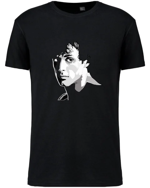 Pánské bavlněné tričko s potiskem - ROCKY BALBOA