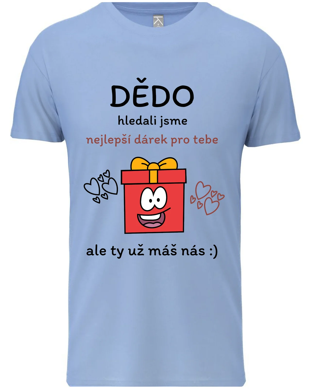 Pánské vtipné tričko - NEJLEPŠÍ DÁREK PRO DĚDU