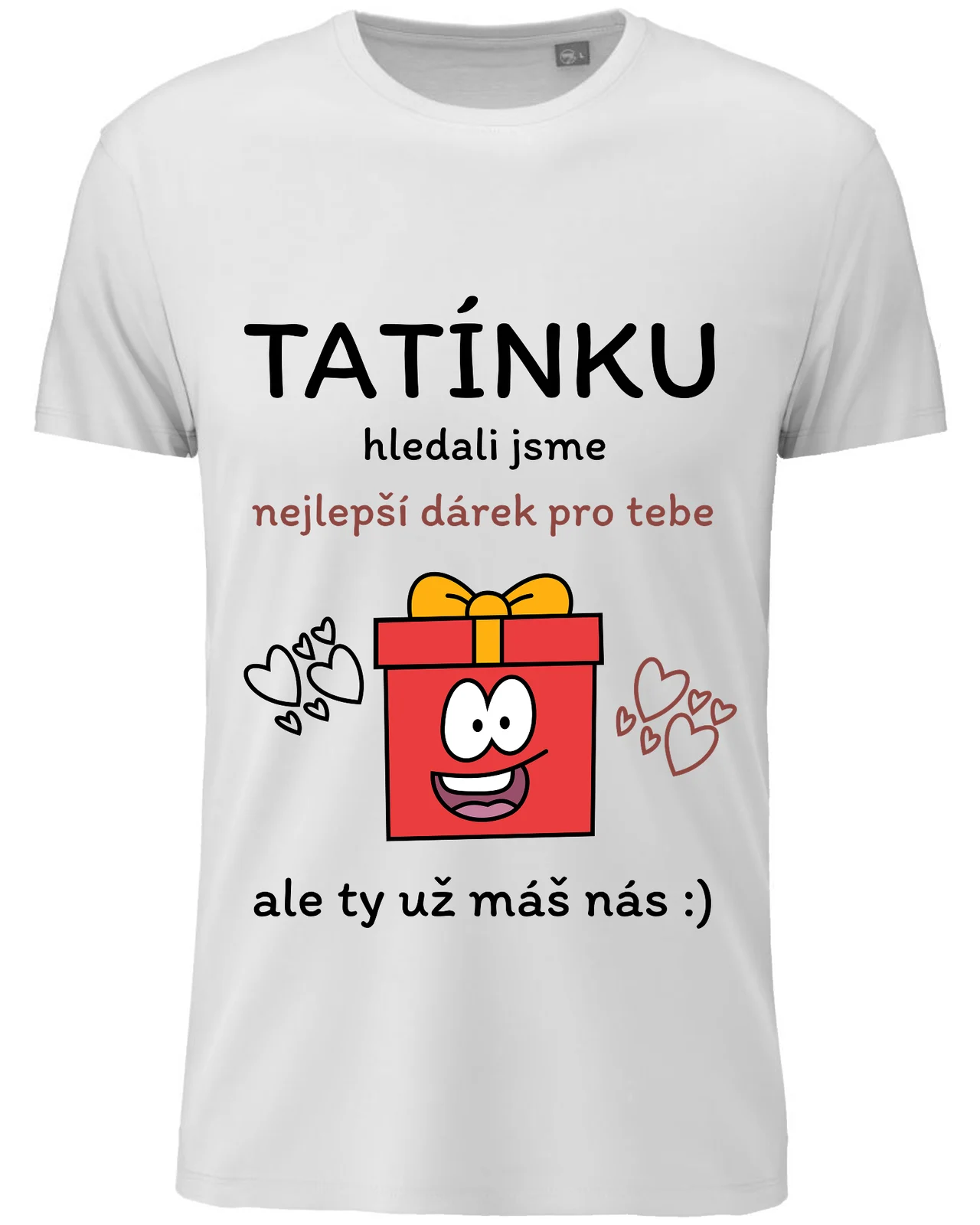 Pánské vtipné tričko - NEJLEPŠÍ DÁREK PRO TATÍNKA