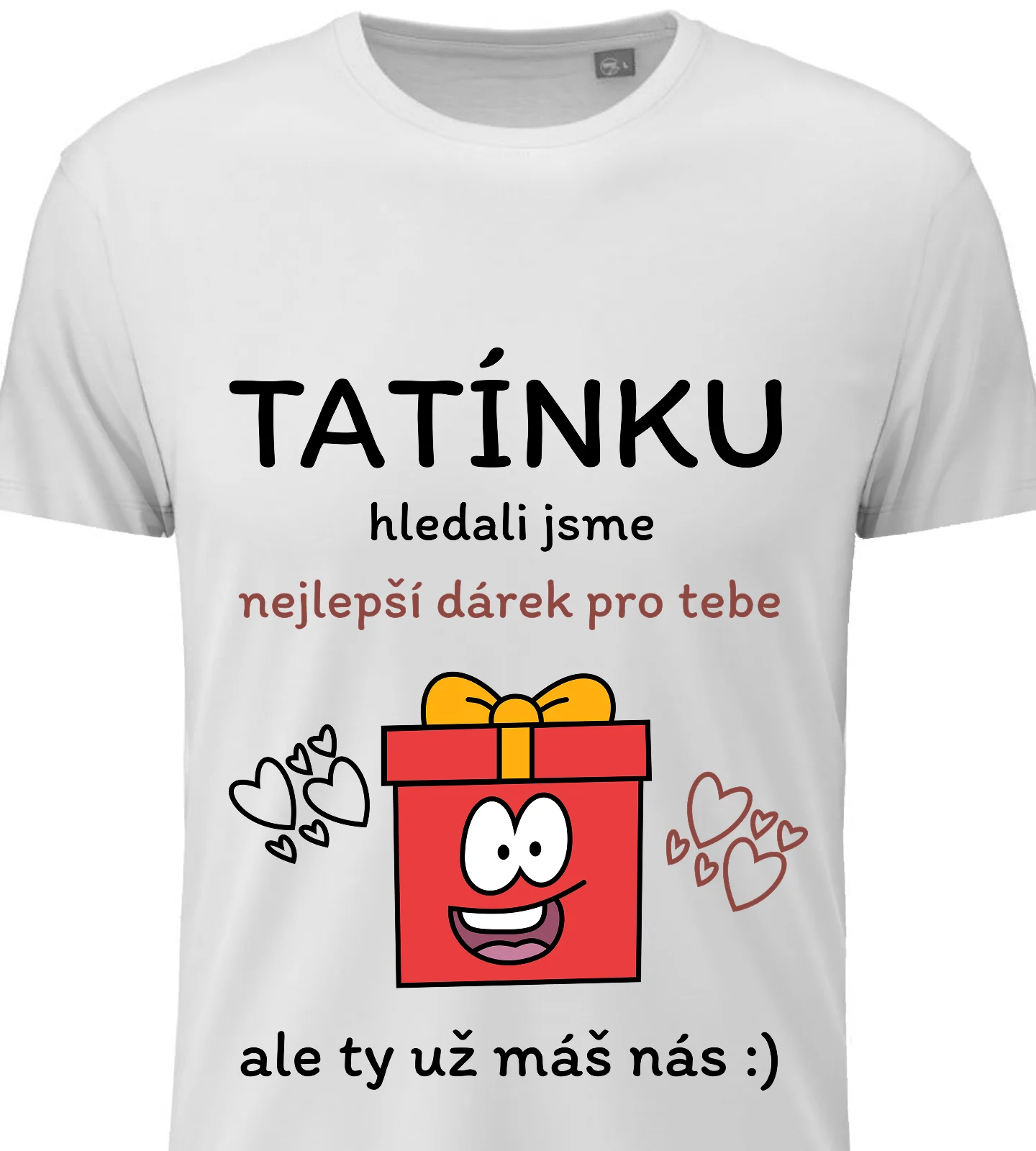 Pánské vtipné tričko - NEJLEPŠÍ DÁREK PRO TATÍNKA