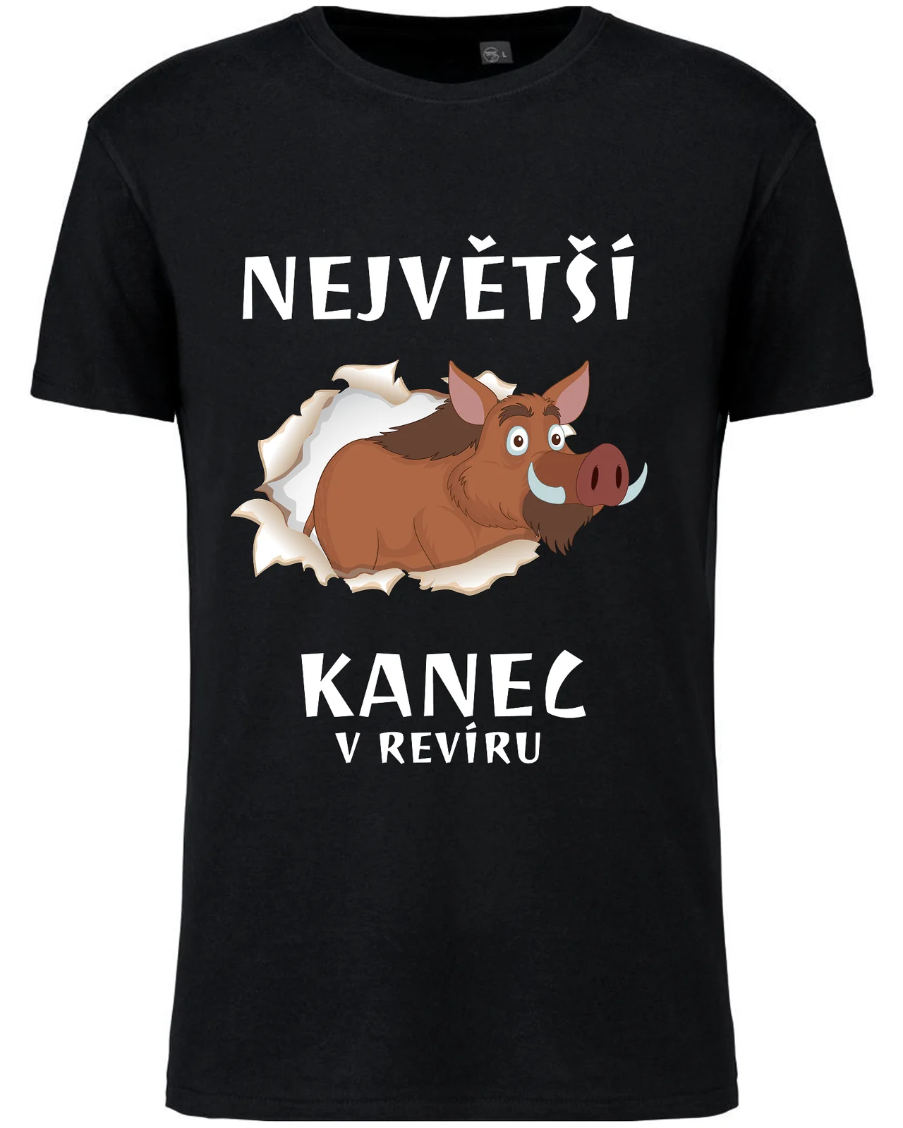 Pánské vtipné tričko - NEJVĚTŠÍ KANEC