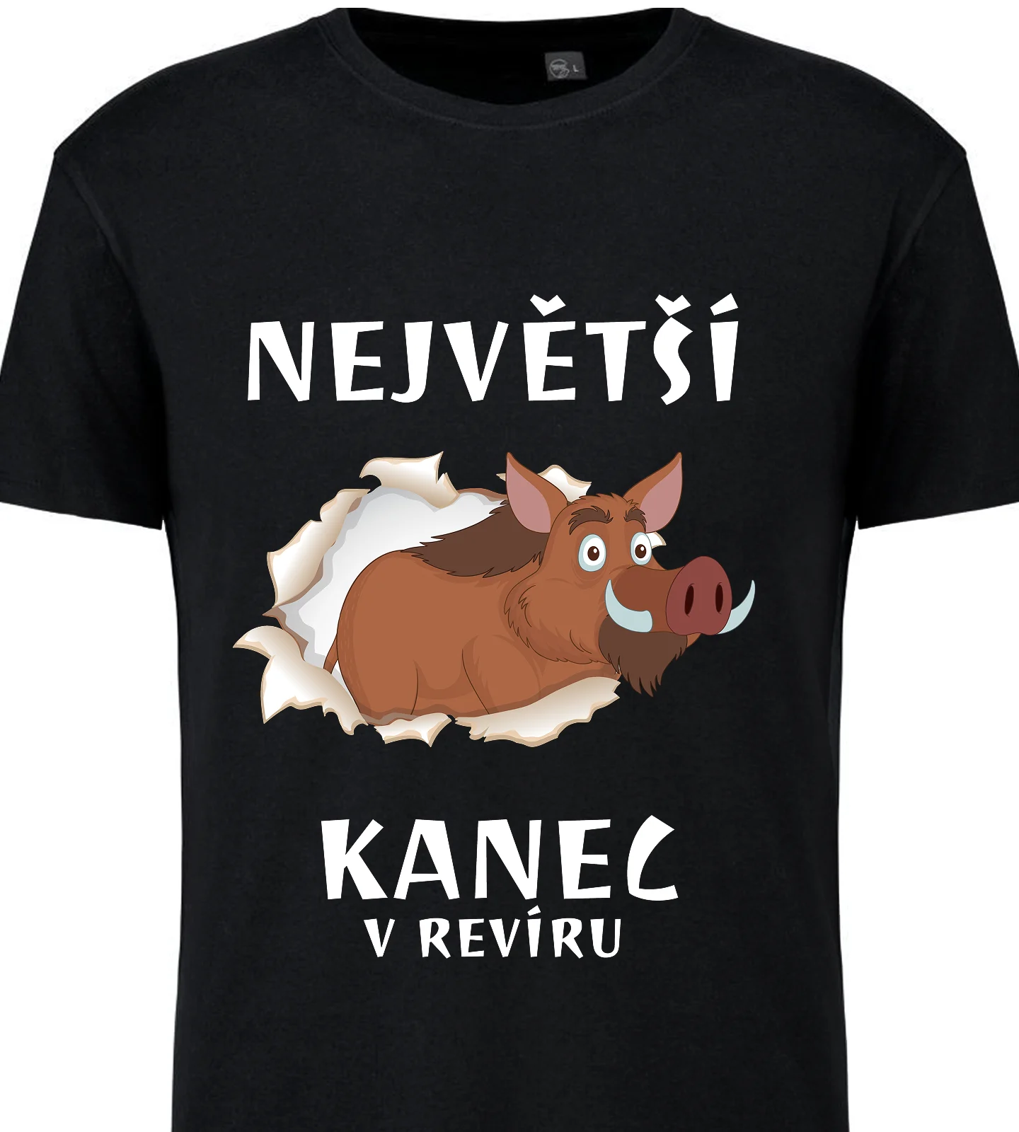Pánské vtipné tričko - NEJVĚTŠÍ KANEC
