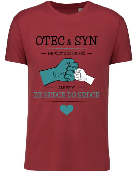 Pánské vtipné tričko - OTEC & SYN