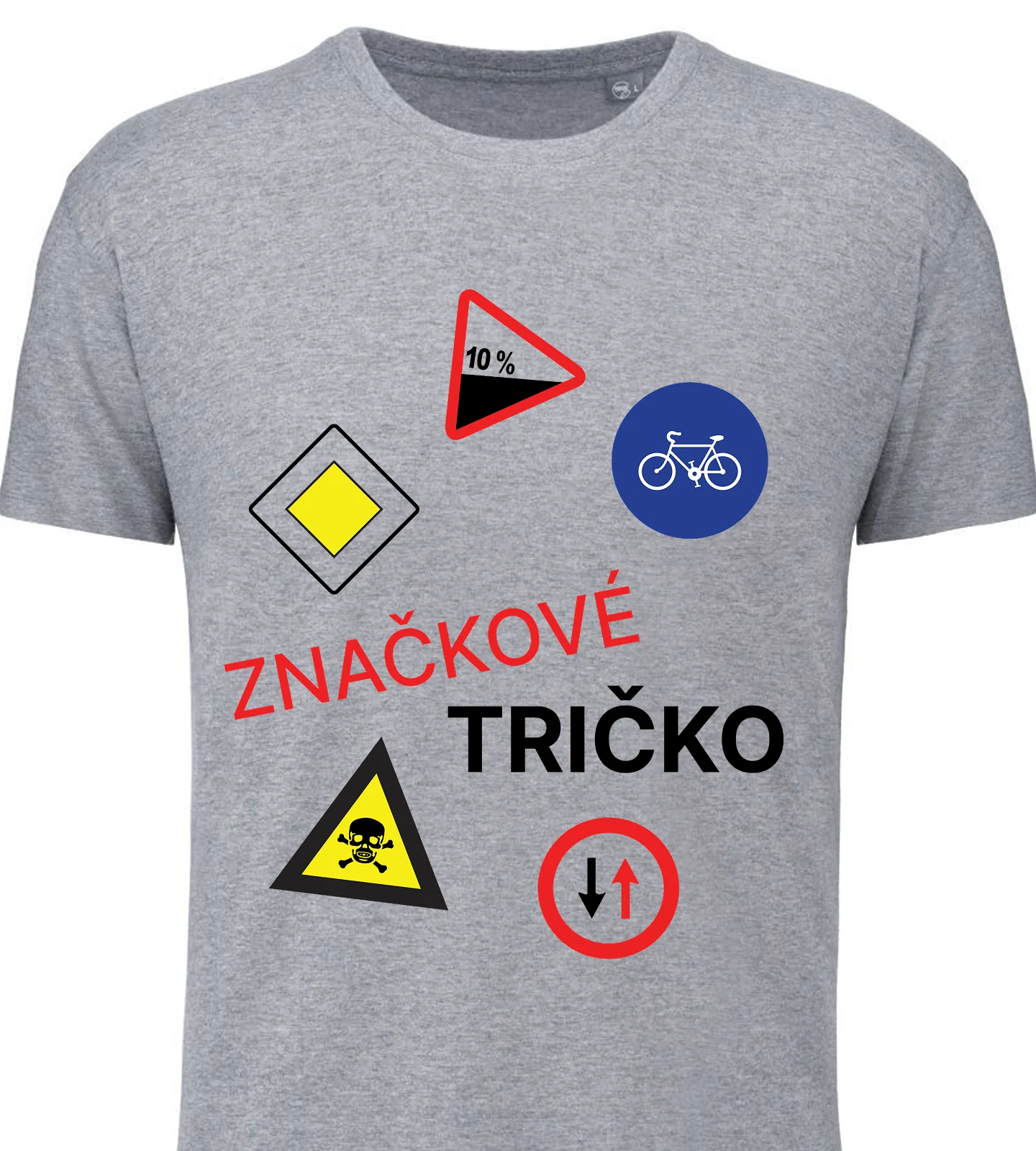 Pánské vtipné tričko - ZNAČKOVÉ TRIČKO
