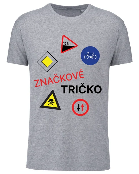 Pánské vtipné tričko - ZNAČKOVÉ TRIČKO