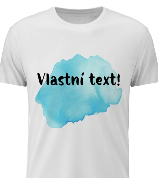 Personalizované dámské tričko - Akvarelový otisk
