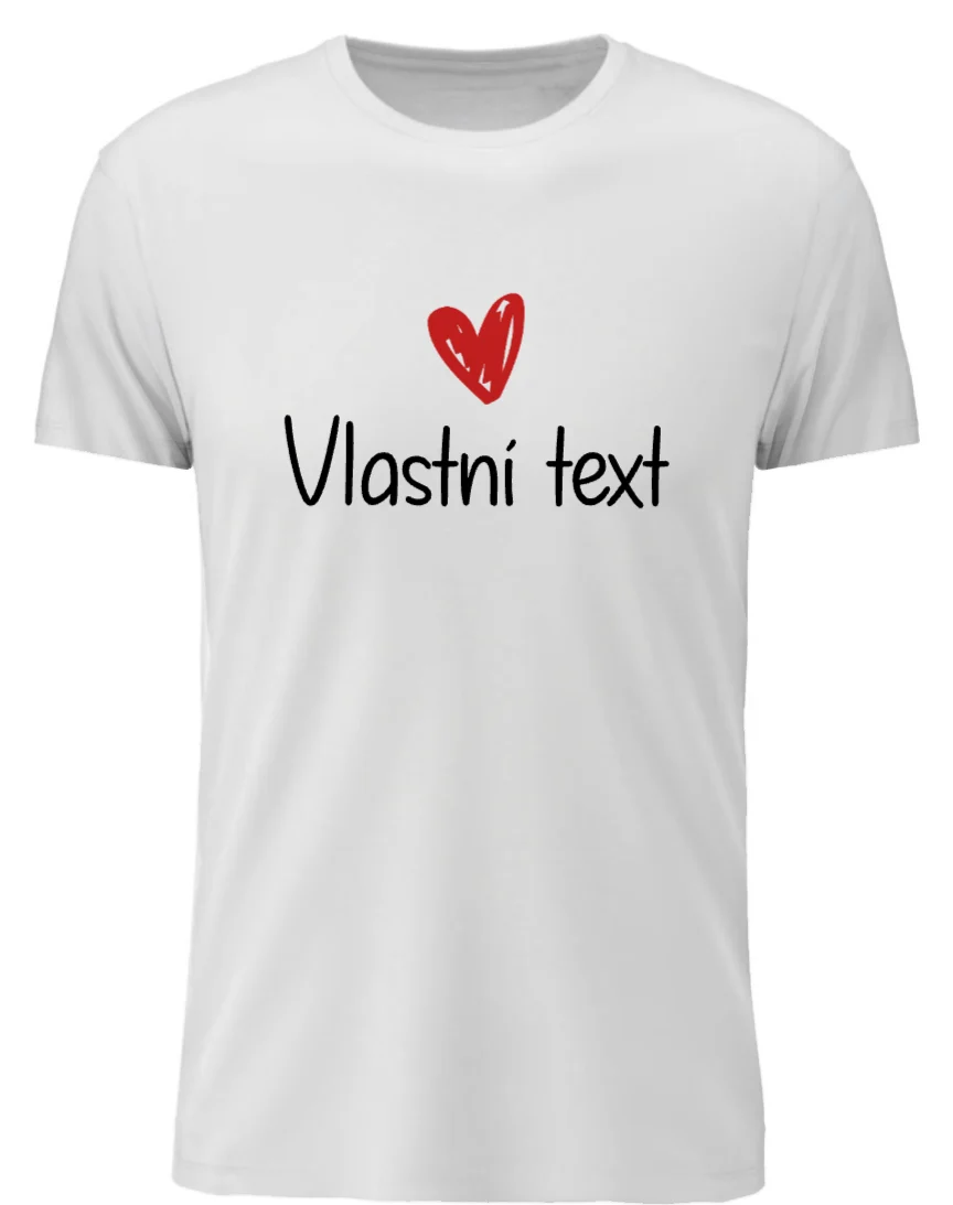 Personalizované dámské tričko s vlastním textem