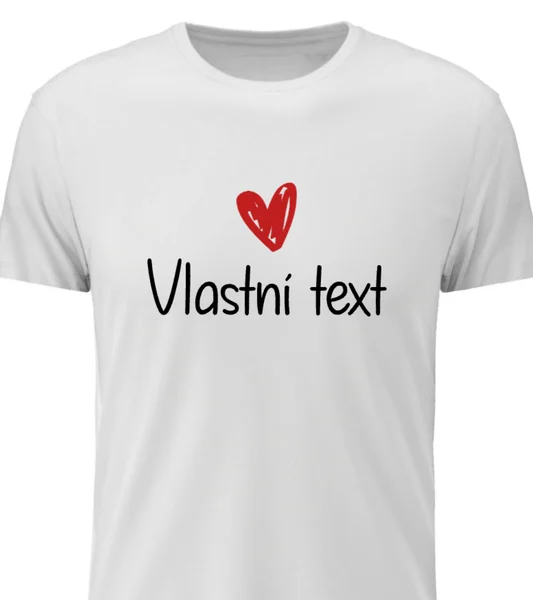 Personalizované dámské tričko s vlastním textem
