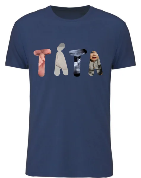 Personalizované pánské tričko - táta/děda z fotek