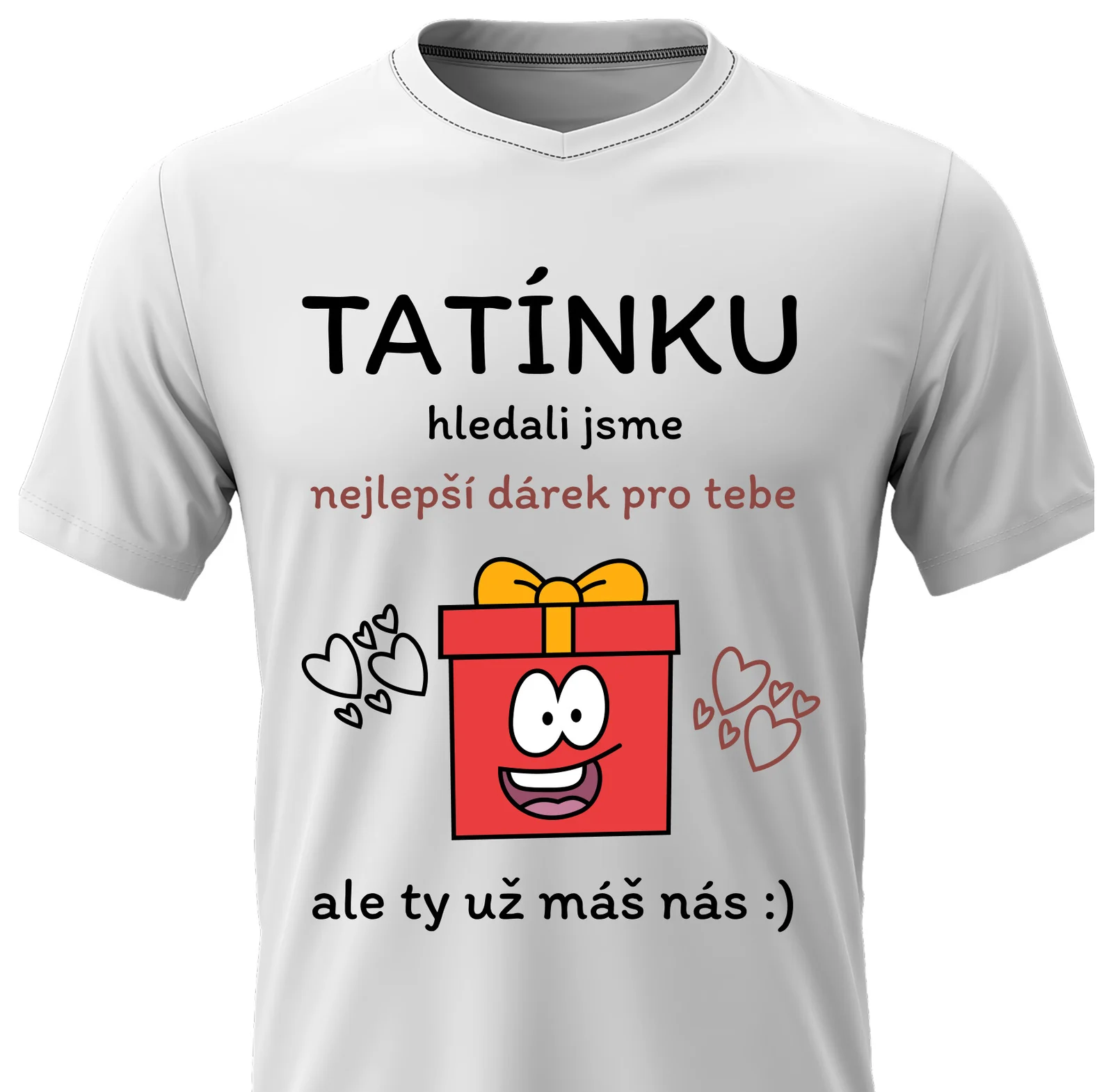 Pánské vtipné tričko - NEJLEPŠÍ DÁREK PRO TATÍNKA