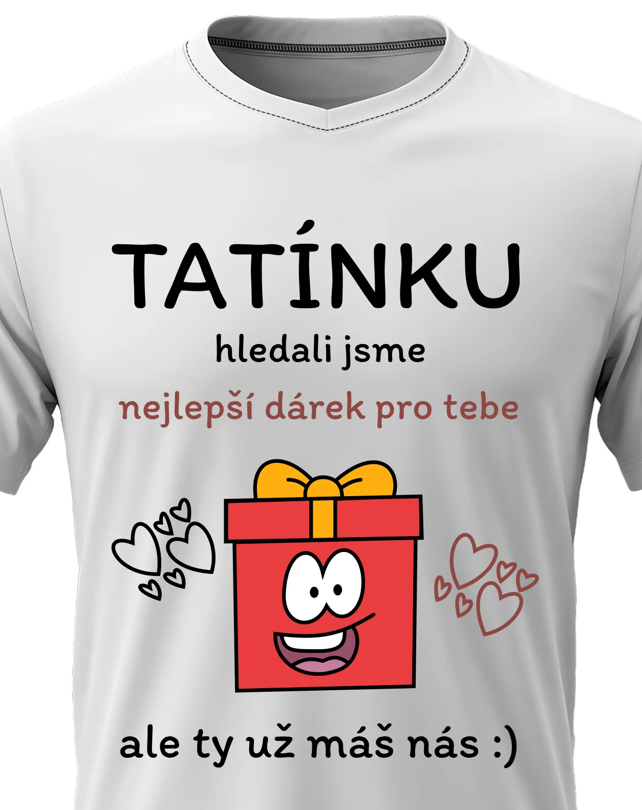 Foto 2 Pánské vtipné tričko - NEJLEPŠÍ DÁREK PRO TATÍNKA