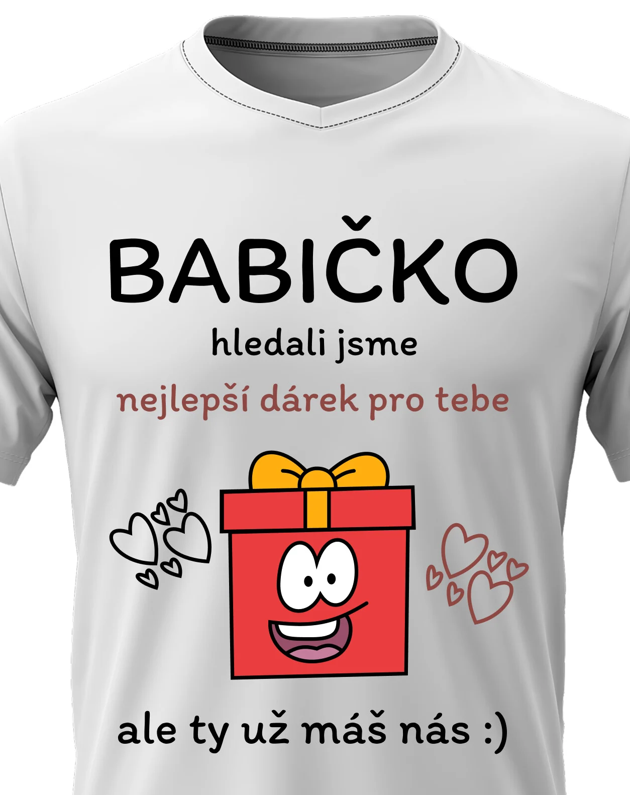 Foto 2 Dámské vtipné tričko - NEJLEPŠÍ DÁREK PRO BABIČKU