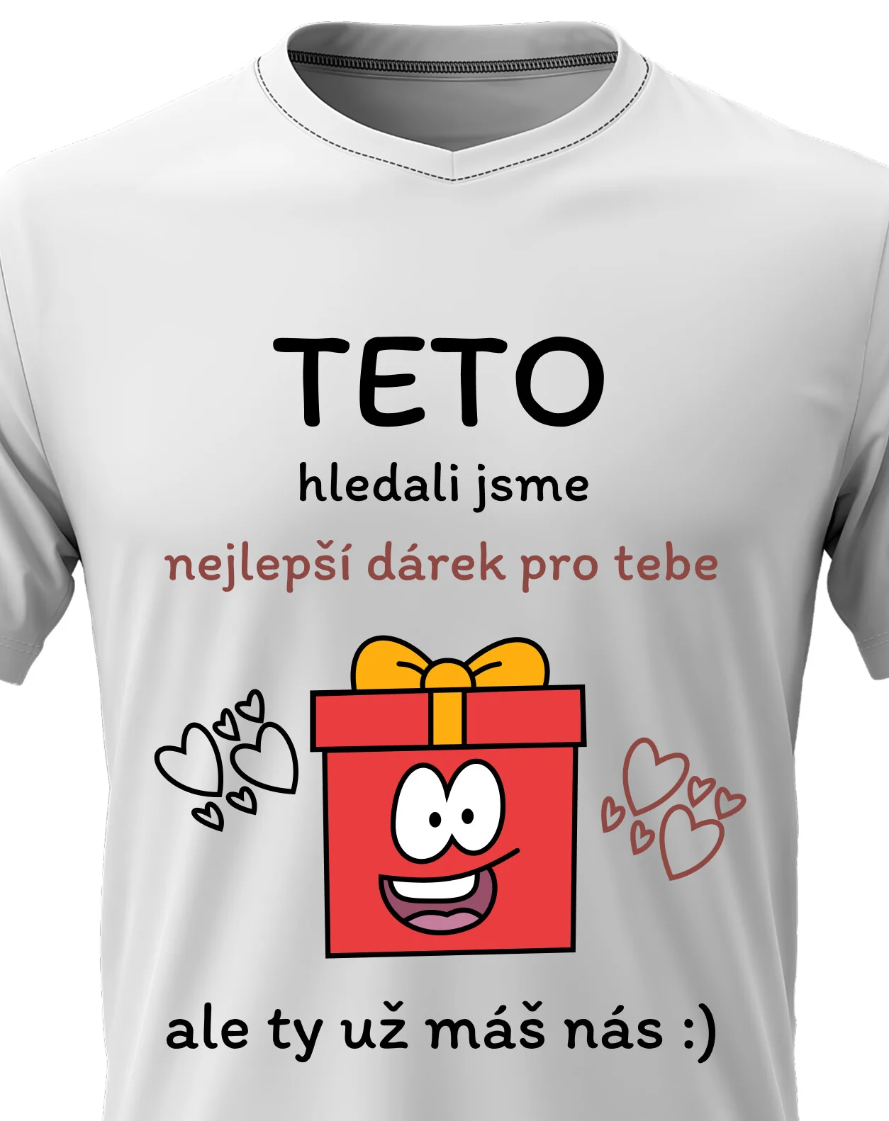 Foto 2 Dámské vtipné tričko - NEJLEPŠÍ DÁREK PRO TETU