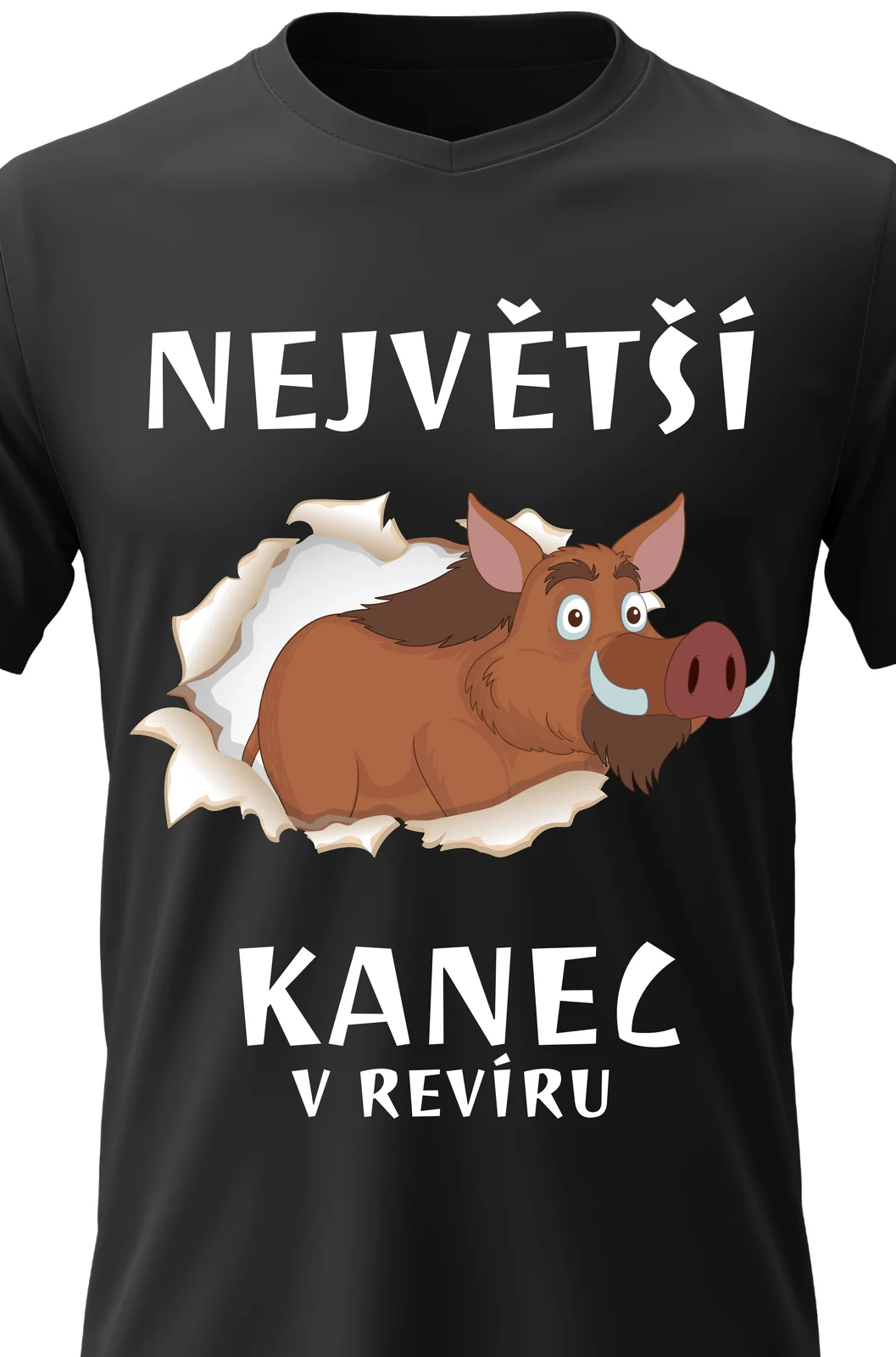 Foto 2 Pánské vtipné tričko - NEJVĚTŠÍ KANEC