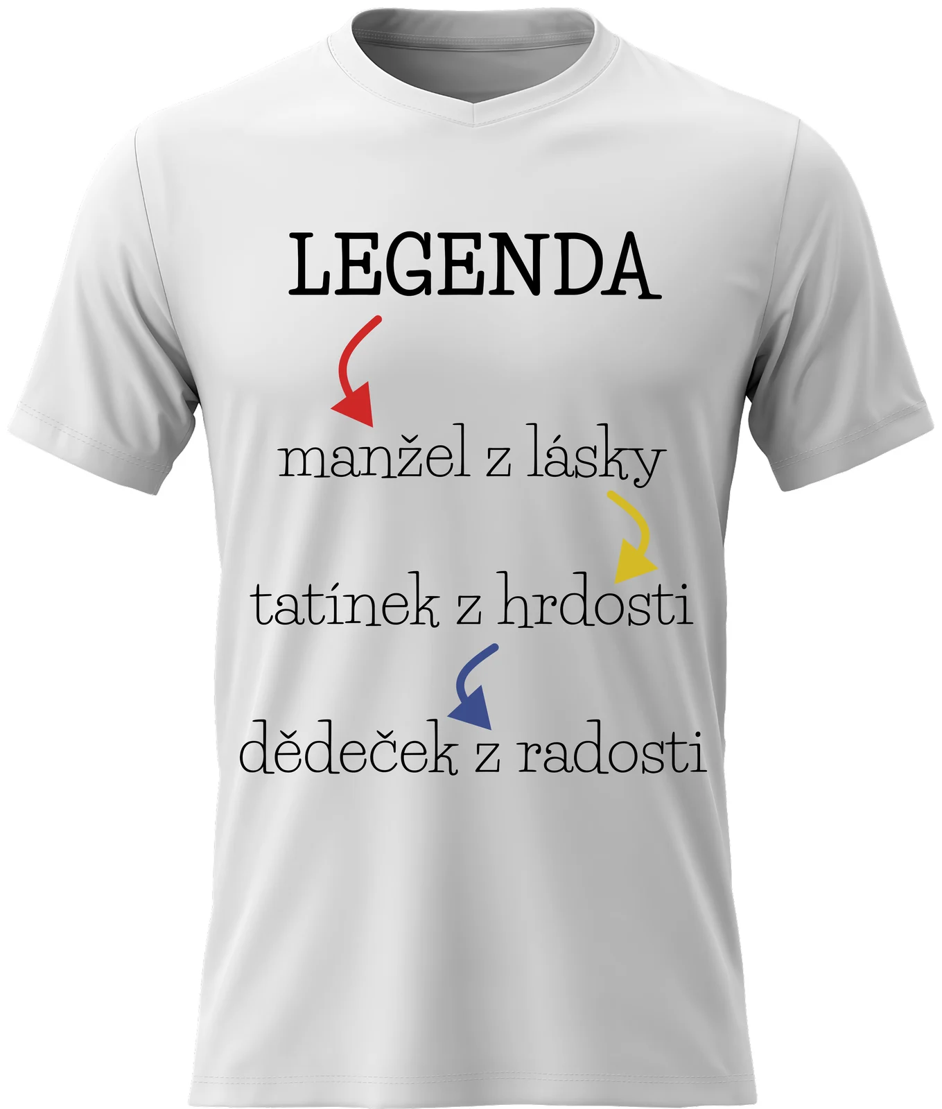 Pánské vtipné tričko - LEGENDA