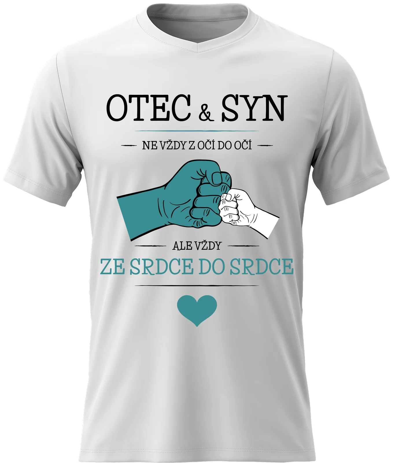 Pánské vtipné tričko - OTEC & SYN