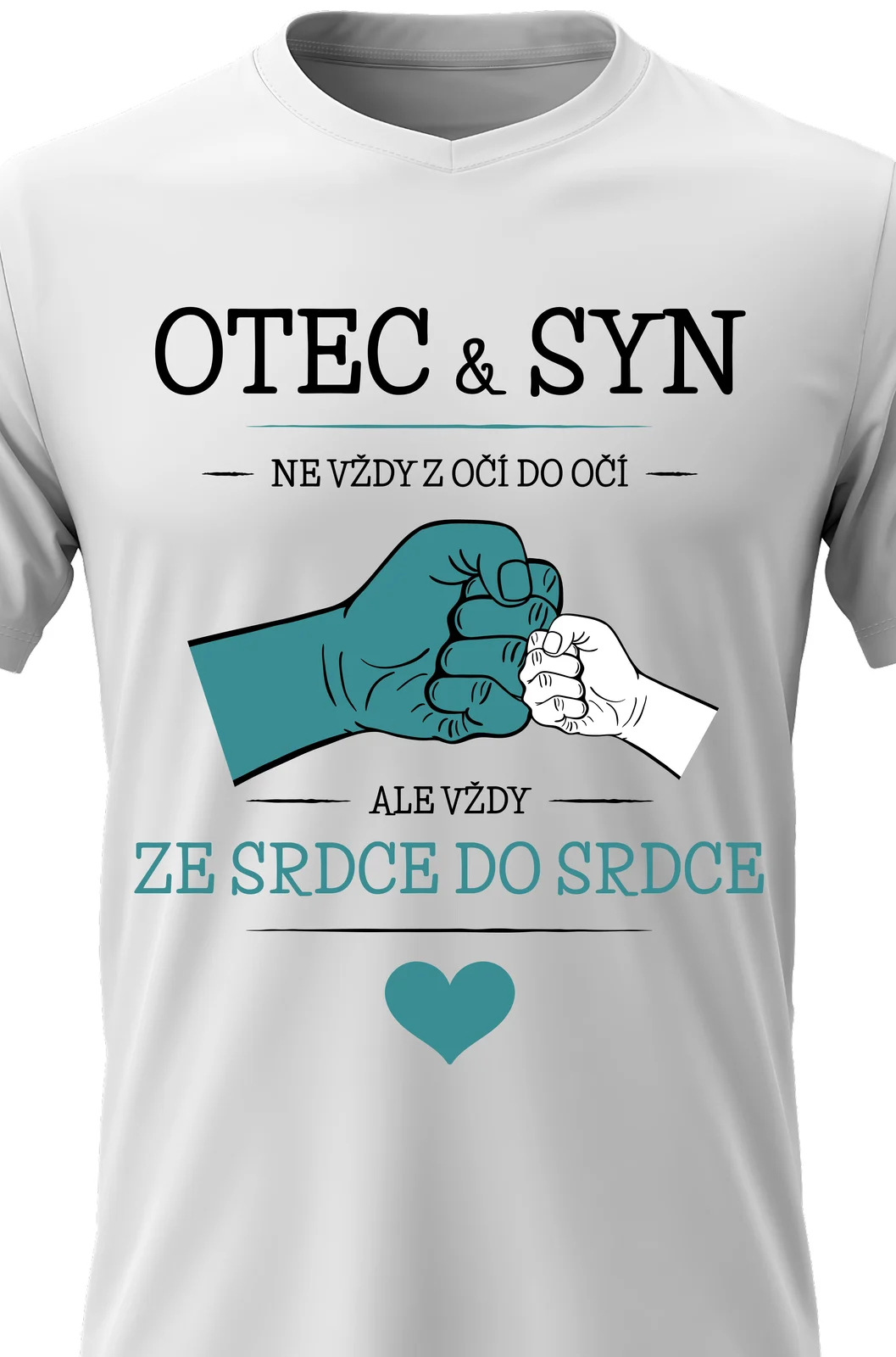 Foto 2 Pánské vtipné tričko - OTEC & SYN