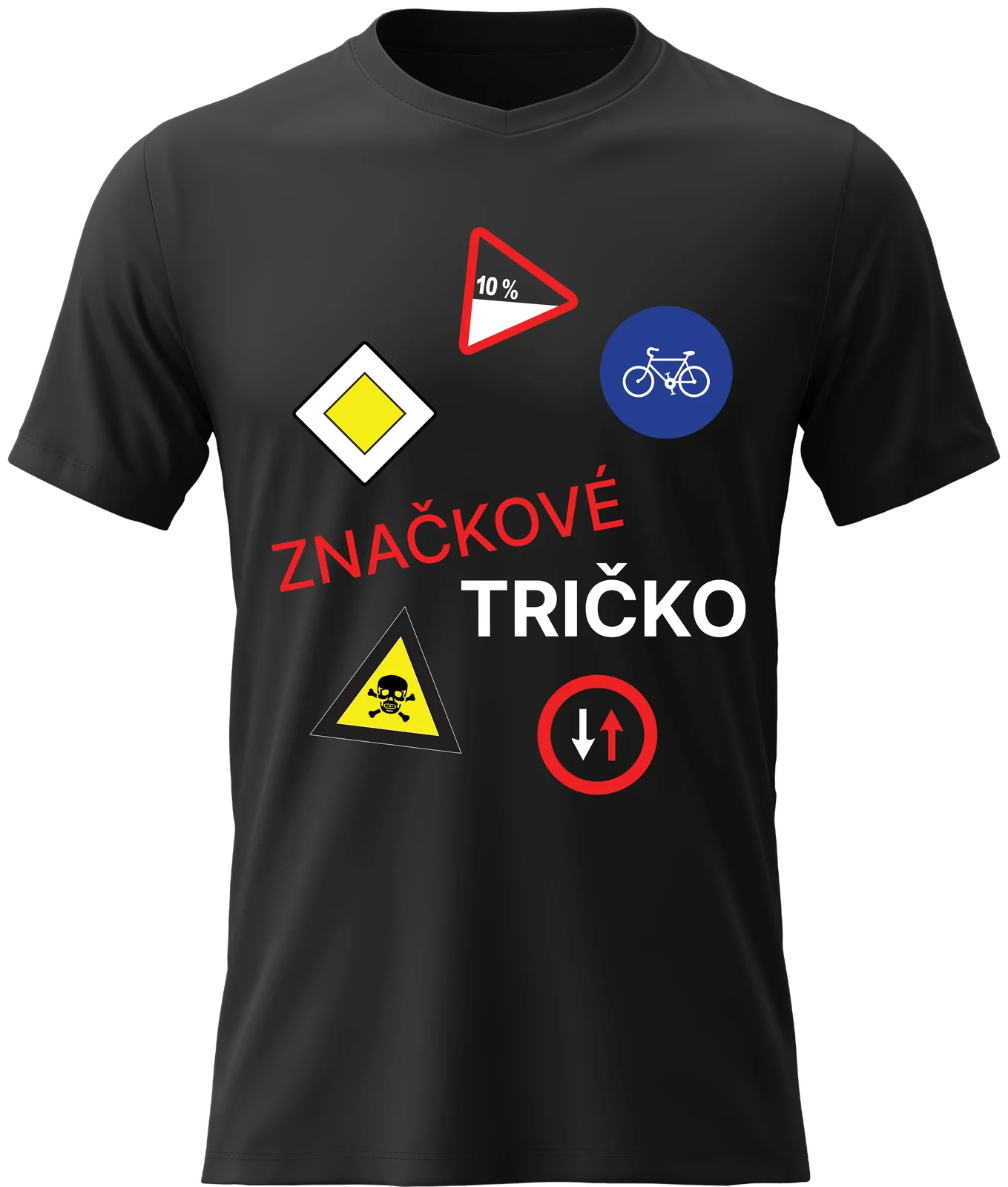 Pánské vtipné tričko - ZNAČKOVÉ TRIČKO