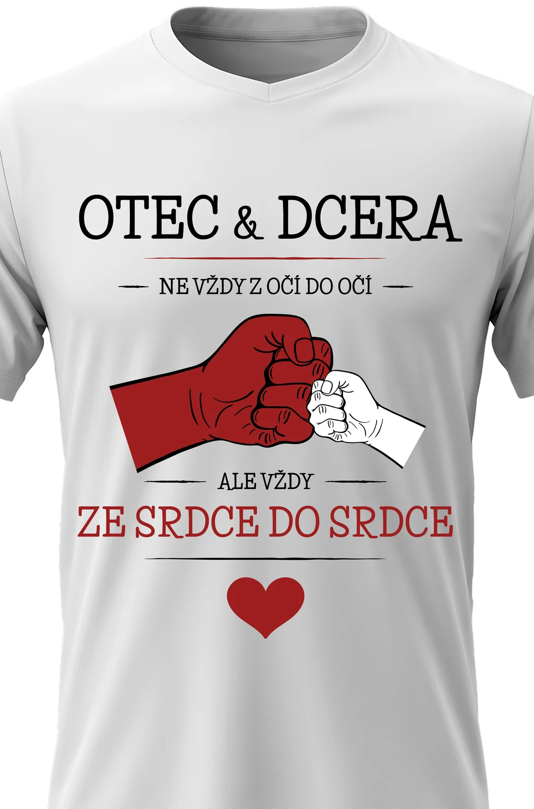 Foto 2 Dánské vtipné tričko - OTEC & DCERA