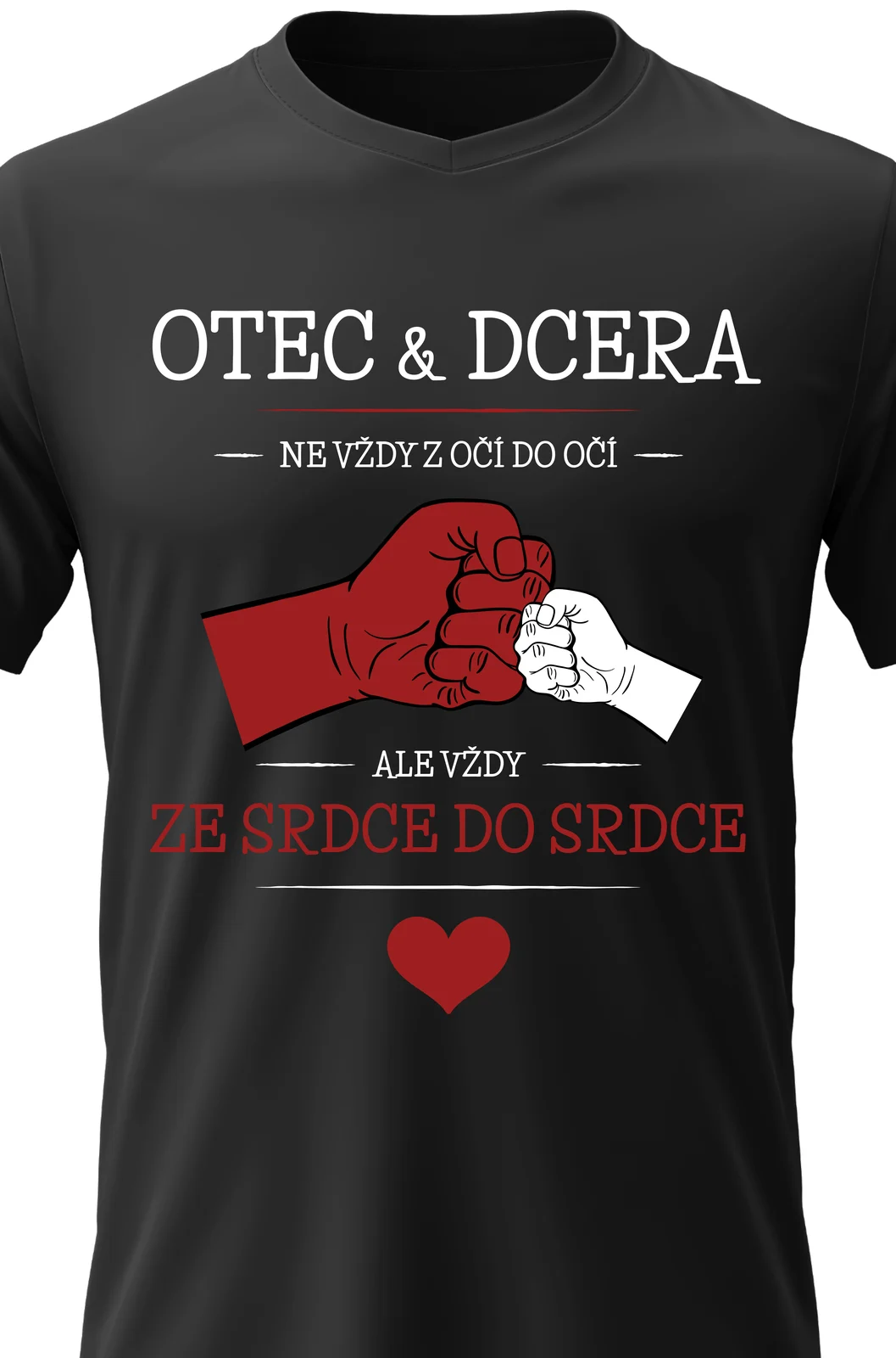 Foto 2 Pánské vtipné tričko - OTEC & DCERA