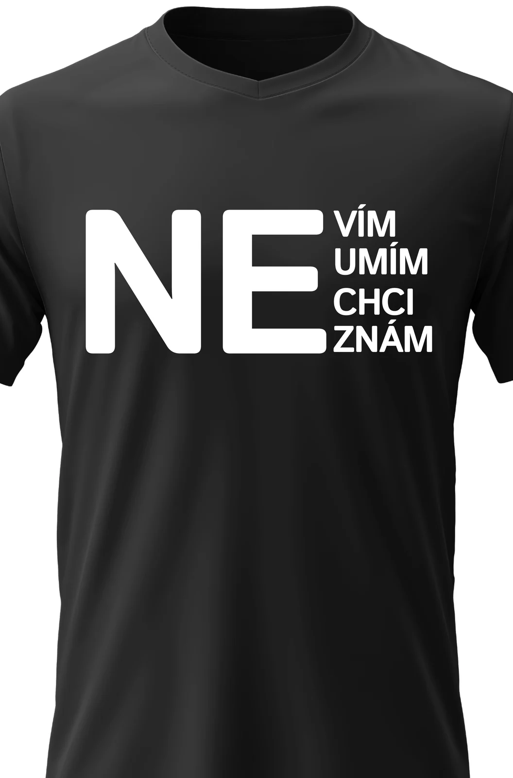 Foto 2 Pánské vtipné tričko s potiskem - NE 