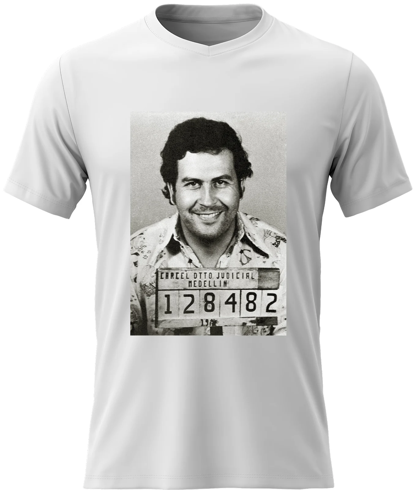 Dámské vtipné tričko s potiskem - PABLO ESCOBAR