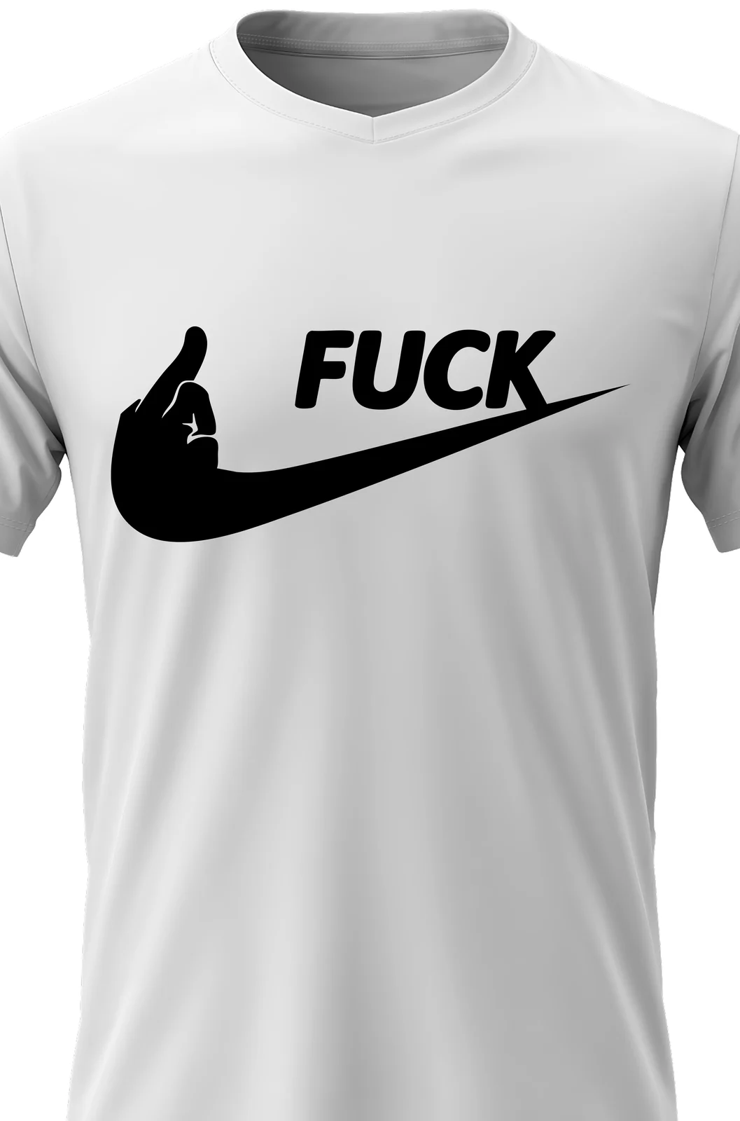Foto 2 Pánské vtipné tričko s potiskem - FUCK