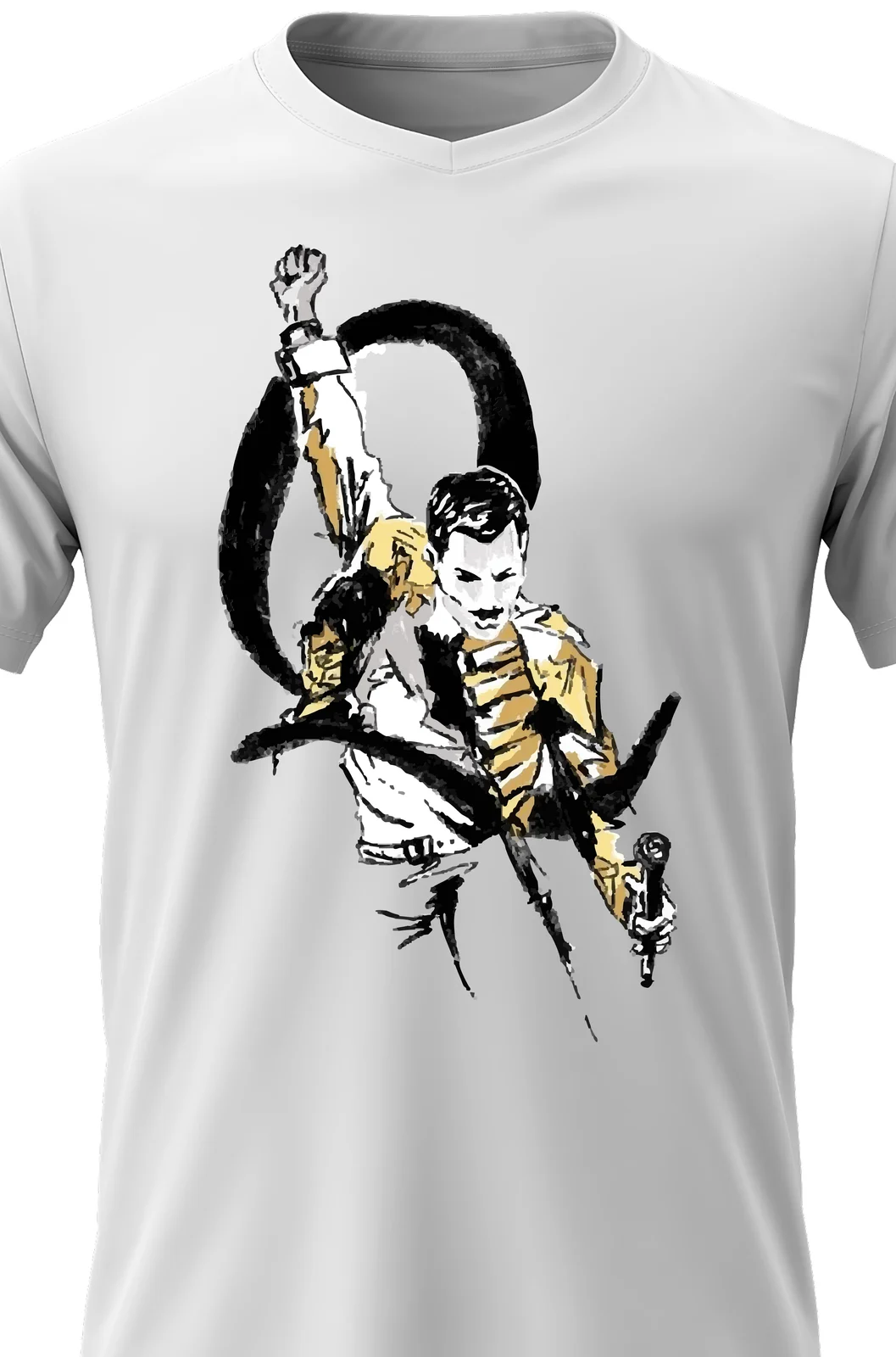 Foto 2 Dámské bavlněné tričko s potiskem - FREDDIE MERCURY