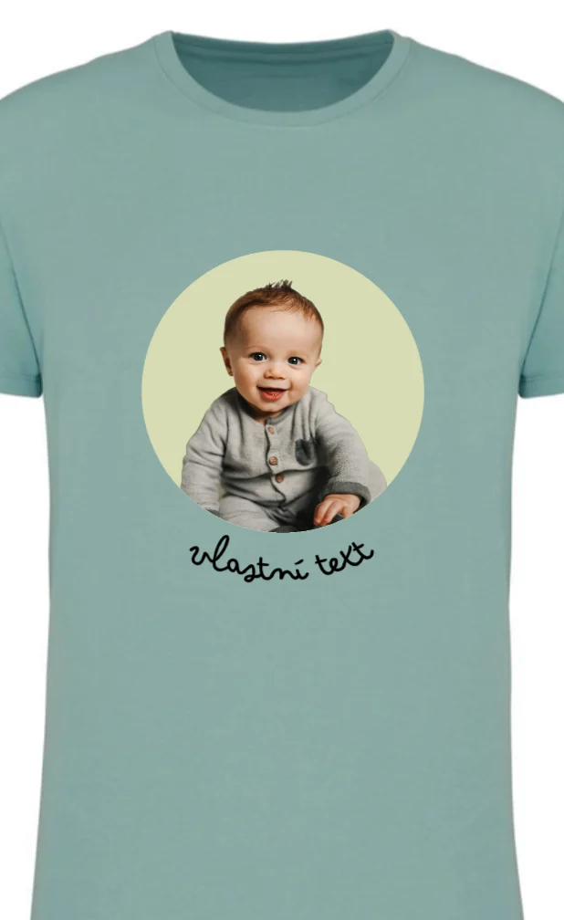 Foto 2 Personalizované dámské tričko s výřezem fotky na podkladu