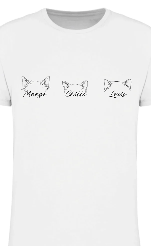 Foto 2 Personalizované pánské tričko se zvířecímí oušky