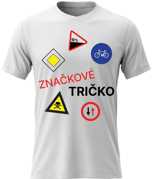 Dámské vtipné tričko - ZNAČKOVÉ TRIČKO