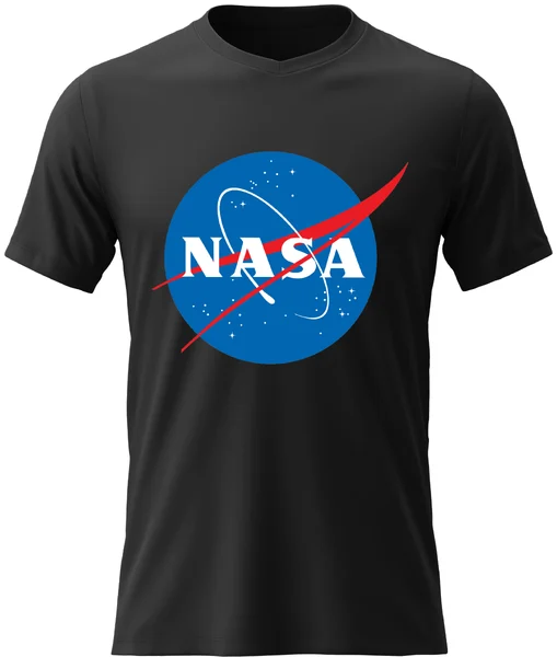 Dámské bavlněné tričko s potiskem - NASA 